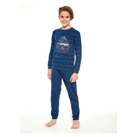 Pyjamas Cornette Kids Boy 478/124 Follow Me length/r 86-128 navy blue