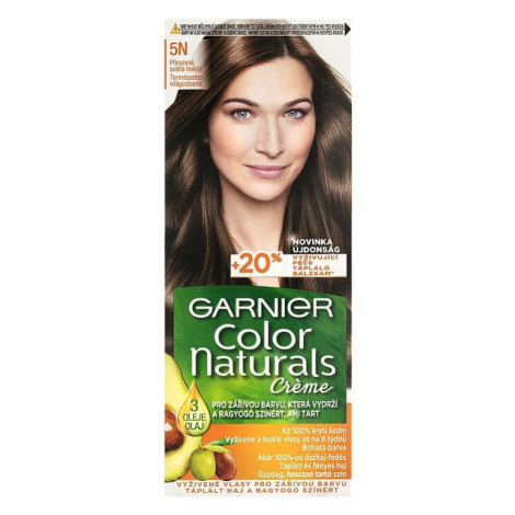 Garnier Color Naturals permanentná farba na vlasy 5N Prirodzená svetlohnedá