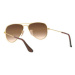 Ray-Ban Detské slnečné okuliare Aviator 0RJ9506S 223/13 Zlatá