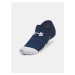 Sada troch párov športových ponožiek v bielej, tmavomodrej a modrej farbe Under Armour Heatgear