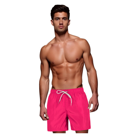 Pánske fuchsiové kraťasy Dstreet SX2532
