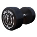 Gorilla Sports Jednoruční činky černo/bílé, 2 x 25 kg