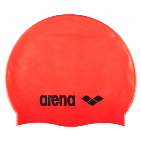 Plavecká čiapka arena classic silicone cap oranžová