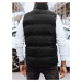 Men's Black Quilted Dstreet Vest