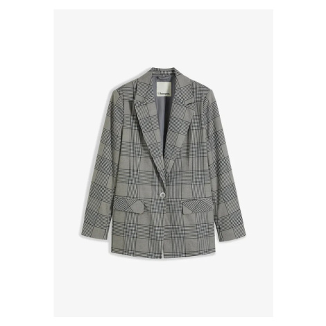 Károvaný blejzer bonprix