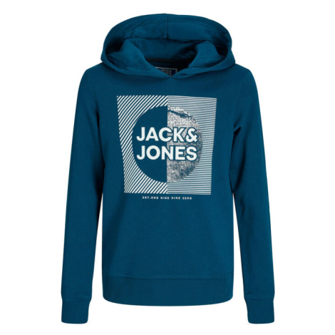 Jack&Jones Junior Mikina 12237091 Modrá Regular Fit
