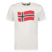 Geographical Norway  SX1078HGN-WHITE  Tričká s krátkym rukávom Biela