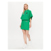 Chiara Ferragni tepláková sukňa 74CBET01 Zelená Regular Fit