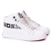 BIG STAR SHOES Pánske tenisky s veľkými hviezdami High White