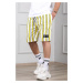 Madmext Striped Yellow Daily Shorts 2915