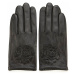 Elegantné čierna dámske rukavice