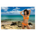 Salma Agrumi M-254 Orange Swimsuit As in the picture