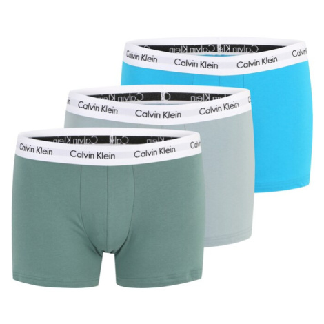 Calvin Klein Underwear Plus Boxerky  nebesky modrá / dymovo šedá / zelená