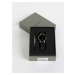 Dámsk hodinky s čiernym koženým opaskom TRIWA Elva