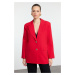 Trendyol Red Blazer Jacket