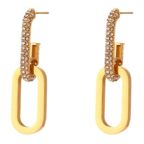 Puzetové Náušnice z chirurgickej ocele Ashley