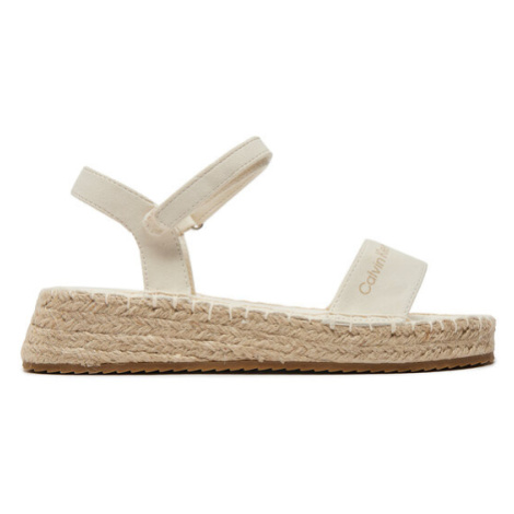 Calvin Klein Jeans Espadrilky V3A7-80839-1708 S Béžová