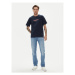 Jack&Jones Tričko Henry 12248600 Tmavomodrá Standard Fit