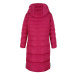 Prešívaný kabát obojstranný model Alba Moda Pink/Oranžová