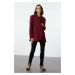 Trendyol Claret Red Extra Oversize Blazer Jacket