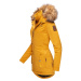 MARIKOO Zimný kabát 'Sanakoo'  zlatá žltá