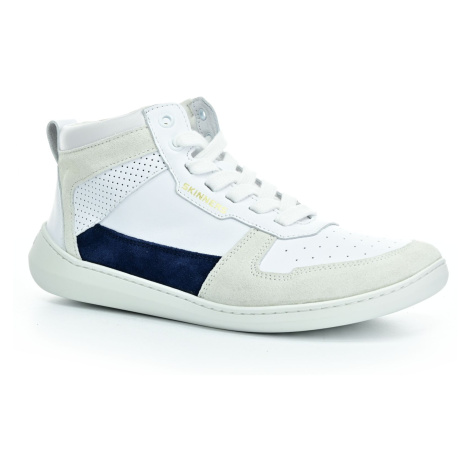 Skinners Oldschooler High Top Blue/White barefoot topánky EUR