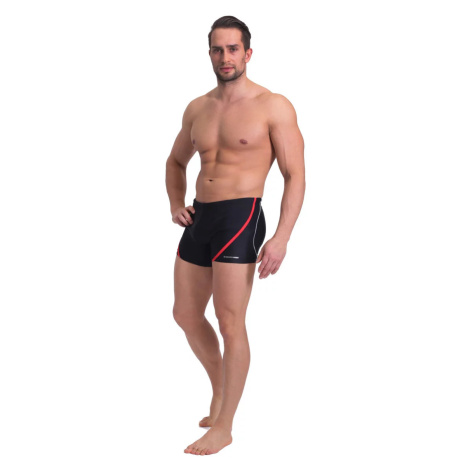 Pánske plavky BD 366 - SESTO SENSO šedo-oranžová