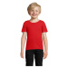 SOĽS Pioneer Kids Detské tričko SL03578 Red