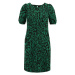 Wallis Petite Šaty  zelená / čierna