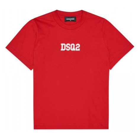 Tričko Dsquared Slouch Fit T-Shirt Červená Dsquared²