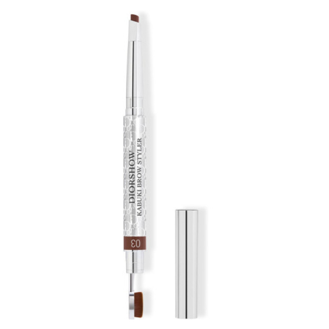 Dior - Diorshow Kabuki Brow Styler - ceruzka na obočie 14 g, 03 Brown