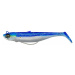 Savage gear gumová nástraha minnow weedless blue pearl silver - 12 cm 28 g