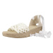 Clara Duran  PLATAFP10CD  Espadrilky Biela