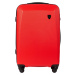 ČERVENÁ SADA ŠTYROCH CESTOVNÝCH KUFROV 0125, LUGGAGE 4 SETS (L,M,S,XS) WINGS, RED