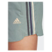 Adidas Plavecké šortky Very Short Length Retro Split Swim Shorts HT4349 Zelená Regular Fit