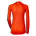 PROGRESS DF NDRZ PRINT Dámske funkčné tričko s dlhým rukávom, oranžová, veľkosť