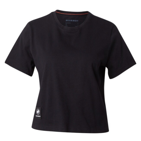 MAMMUT Funkčné tričko 'Massone'  čierna / šedobiela