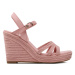 Tommy Hilfiger Espadrilky Essential Wedge Sandal FW0FW07159 Ružová