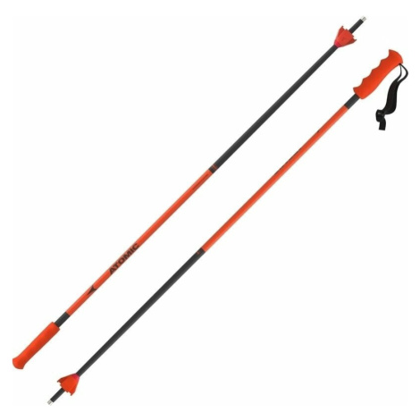 Atomic Redster Jr Ski Poles Red 90 cm Lyžiarske palice