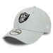 New Era Šiltovka Side Patch 940 Raiders 60435130 Sivá