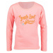 Lewro LORIANE Dievčenské tričko, lososová, veľkosť
