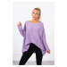 Sweater Oversize purple