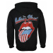 mikina s kapucňou NNM Rolling Stones Tongue USA 78 Čierna