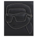 Peňaženka Karl Lagerfeld K/Ikonik 2.0 Rock Sm Zip Wlt Čierna