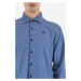 Košeľa La Martina Man Shirt L/S Light Denim Modrá