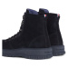 Tommy Hilfiger Šnurovacia obuv Th Everyday Class W Suede Hooks FM0FM04762 Modrá