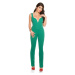 Sexy KouCla V-Cut jumpsuit red