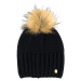Čapica La Martina Beanie Hat Blended Wool Čierna