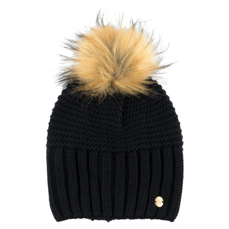 Čapica La Martina Beanie Hat Blended Wool Čierna