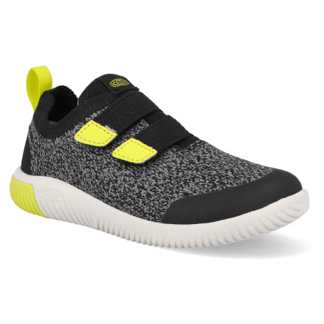 Tenisky Keen - KNX knit DS black/evening primrose čierné